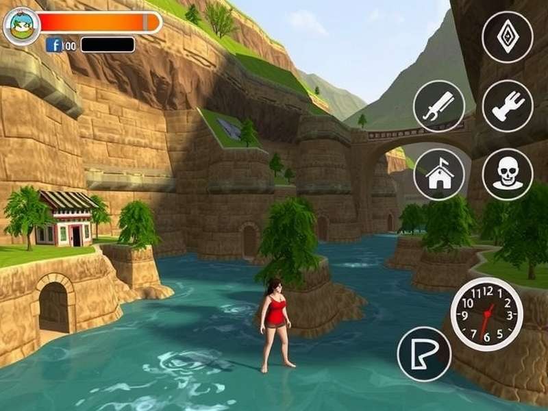 Ghee Gorge Glide Gameplay Screenshot